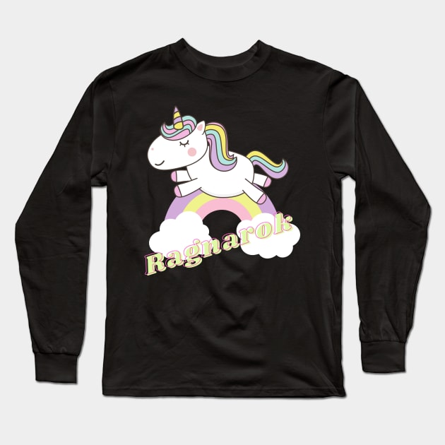 ragnarok Long Sleeve T-Shirt by j and r